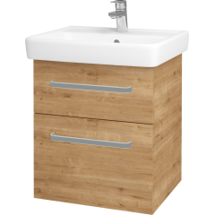 Dřevojas - Koupelnová skříň Q MAX SZZ2 55 - D09 Arlington / Úchytka T01 / D09 Arlington (149000A)