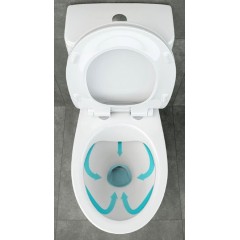 CERSANIT - WC KOMBI 696 CERSANIA SIMPLEON 010 3/6L+DUROPLAST SLIM SEDÁTKO SOFTCLOSE K11-2338