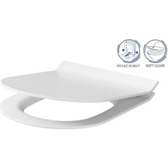 CERSANIT - WC SEDÁTKO CITY NEW SLIM DUROPLAST SOFT CLOSE, ONE BUTTON K98-0134