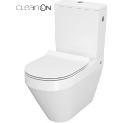 CERSANIT - WC KOMBI CREA CLEANON 010/020 OVAL, NÁDRŽKA 010 3/5, SEDÁTKO DUR SLIM WO LW ONE K114-023-B-SET