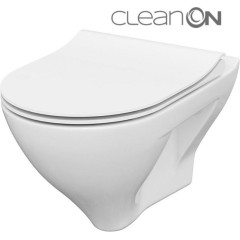 CERSANIT - SET B291 závěsná mísa MILLE CLEAN ON včetně dur. sedátka SLIM S701-453