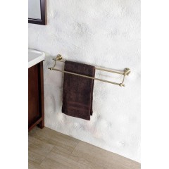 SAPHO - DIAMOND dvojitý držák ručníků 600, bronz 1318-11