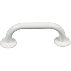 AQUALINE - WHITE LINE madlo k vaně 20cm výška pouze 8cm, bílá 8005