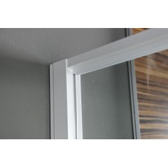 AQUALINE - AMICO sprchové dveře výklopné 1040-1220x1850, čiré sklo G100