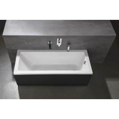 AQUALINE - DOUBRAVA obdélníková vana 160x70x42cm, bílá A1670