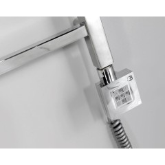 SAPHO - KTX topná tyč s termostatem, 400 W, chrom KTX-C-400