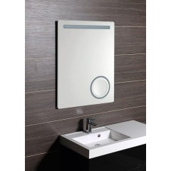 SAPHO - ASTRO zrcadlo s LED osvětlením 60x80cm, kosmetické zrcátko MIRL2