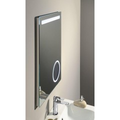 SAPHO - ASTRO zrcadlo s LED osvětlením 60x80cm, kosmetické zrcátko MIRL2
