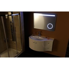 SAPHO - ASTRO zrcadlo s LED osvětlením 100x70cm, kosmetické zrcátko MIRL4