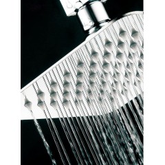SAPHO - SLIM hlavová sprcha, 500x500, nerez lesk MS565