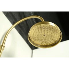 SAPHO - ANTEA sprchový sloup s termostatickou baterií, bronz SET046