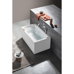 POLYSAN - LILY obdélníková vana 130x70x39cm, bílá 77511