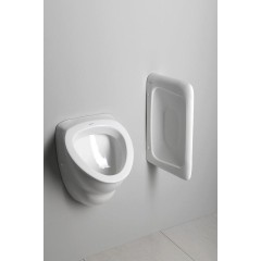 ISVEA - DYNASTY urinál se zakrytým přívodem vody, 39x58cm 10SZ92001-DS