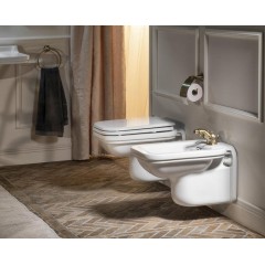 KERASAN - WALDORF bidet závěsný 37x55cm, bílá 4125K1