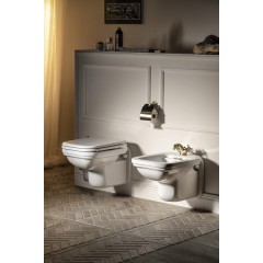 KERASAN - WALDORF bidet závěsný 37x55cm, bílá 4125K1