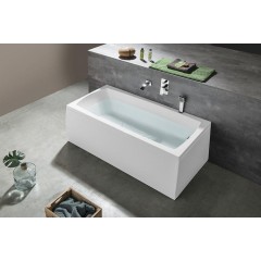 POLYSAN - LILY obdélníková vana 140x70x39cm, bílá 72201