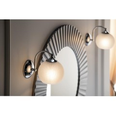 SAPHO - VERITA nástěnné svítidlo E27, 40W, 230V, IP21, chrom AU537