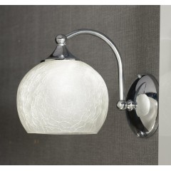 SAPHO - VERITA nástěnné svítidlo E27, 40W, 230V, IP21, chrom AU537