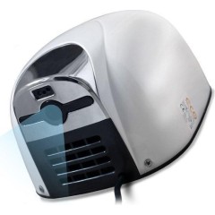 SAPHO - EMPIRE ECOSTREAM bezdotykový tryskový osoušeč rukou 230 V, 1100 W, 221x285x157, Antivandal, ALU odlitek, bílá E9840