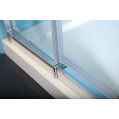 POLYSAN - EASY sprchové dveře otočné 880-1020, čiré sklo EL1715