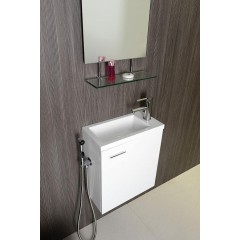 SAPHO - Vyústění pro baterie 1209-05 a 1209-09 k umístění na bok skříňky, chrom SG204