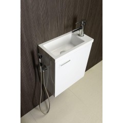 SAPHO - Vyústění pro baterie 1209-05 a 1209-09 k umístění na bok skříňky, chrom SG204