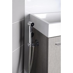 SAPHO - Vyústění pro baterie 1209-05 a 1209-09 k umístění na bok skříňky, chrom SG204
