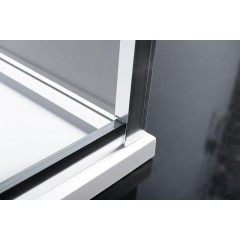 POLYSAN - EASY boční stěna 1000, čiré sklo EL3415