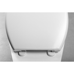 AQUALINE - FIXET WC sedátko, bílá ST278
