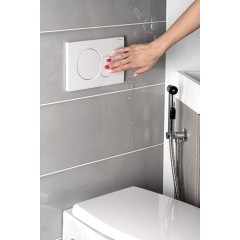 GEBERIT SIGMA01 ovládací tlačítko, bílá lesk 115.770.11.5