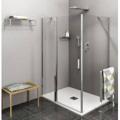 POLYSAN - ZOOM boční stěna 700, čiré sklo ZL3270