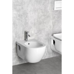 SAPHO - BRILLA bidet závěsný, 35,5x53 cm, bílá 100624