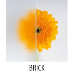 AQUALINE - ARLEN čtvrtkruhová sprchová zástěna 900x900, sklo Brick BTR900