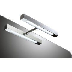 AQUALINE - VERONICA LED svítidlo, 6 W, 300x30x115 IP44, chrom E26891CI
