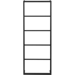 SAPHO - SKA nástěnný sušák ručníků 450x1150x100, černá mat SKA501