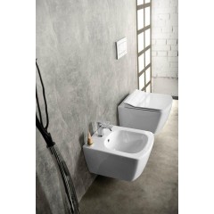 SAPHO - GLANC bidet závěsný, 37x51,5 cm, bílá GC510