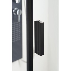 POLYSAN - ZOOM BLACK sprchové dveře 900, čiré sklo ZL1290B