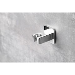 SAPHO - Držák sprchy hranatý, pevný, chrom JM470