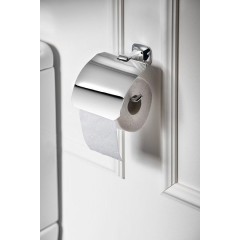SAPHO - AIDA držák toaletního papíru s krytem, chrom AI007