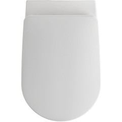 KERASAN - NOLITA WC sedátko, SLIM, Soft Close, bílá 539101