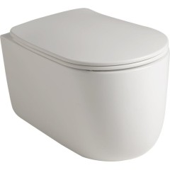 KERASAN - NOLITA WC sedátko, SLIM, Soft Close, bílá 539101