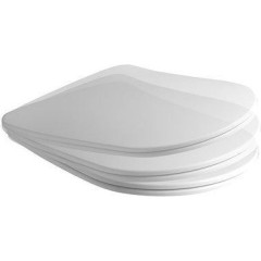 KERASAN - NOLITA WC sedátko, SLIM, Soft Close, bílá 539101