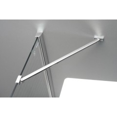 POLYSAN - FORTIS boční stěna 1000, čiré sklo FL3510