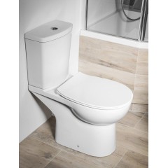 SAPHO - KAIRO CLEANWASH WC kombi s bidet. sprškou, zadní odpad, bílá PC106