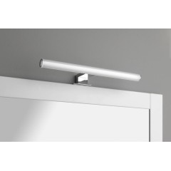 AQUALINE - KRONAS LED svítidlo, 6W, 230V, 400x40x100, IP44, plast, chrom KA400
