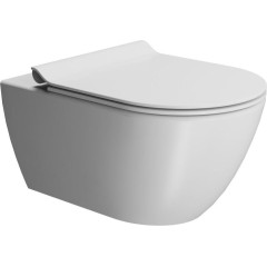 GSI - PURA závěsná WC mísa, Swirlflush, 36x55cm, bílá dual-mat 881509