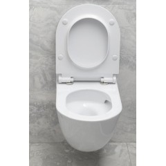 GSI - PURA závěsná WC mísa, Swirlflush, 36x55cm, bílá dual-mat 881509