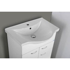 AQUALINE - KERAMIA FRESH umyvadlová skříňka, 1 zásuvka, 60,6x74x34cm, bílá 50064A