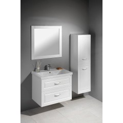AQUALINE - FAVOLO umyvadlová skříňka 76,5x60x44,6cm, bílá mat FV280