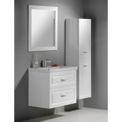 AQUALINE - FAVOLO umyvadlová skříňka 76,5x60x44,6cm, bílá mat FV280